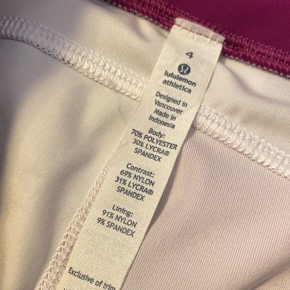 Lululemon Speed Tight III Full-On Luxtreme Pigment Wave Multi / Black / Plum 4 - Picture 11 of 12